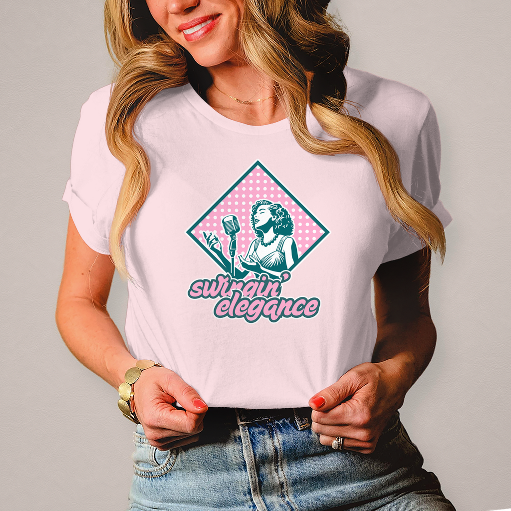 Damen T-Shirt "Swingin` elegance"