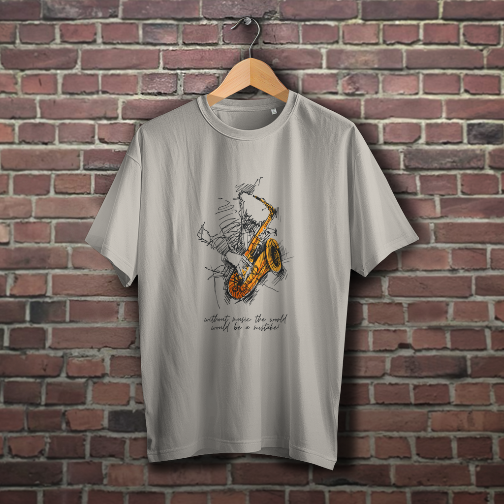 Oversize T-Shirt Saxophonist