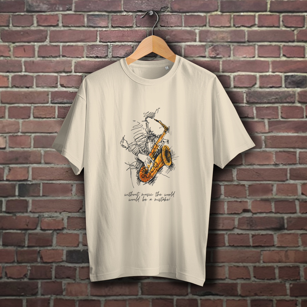 Oversize T-Shirt Saxophonist