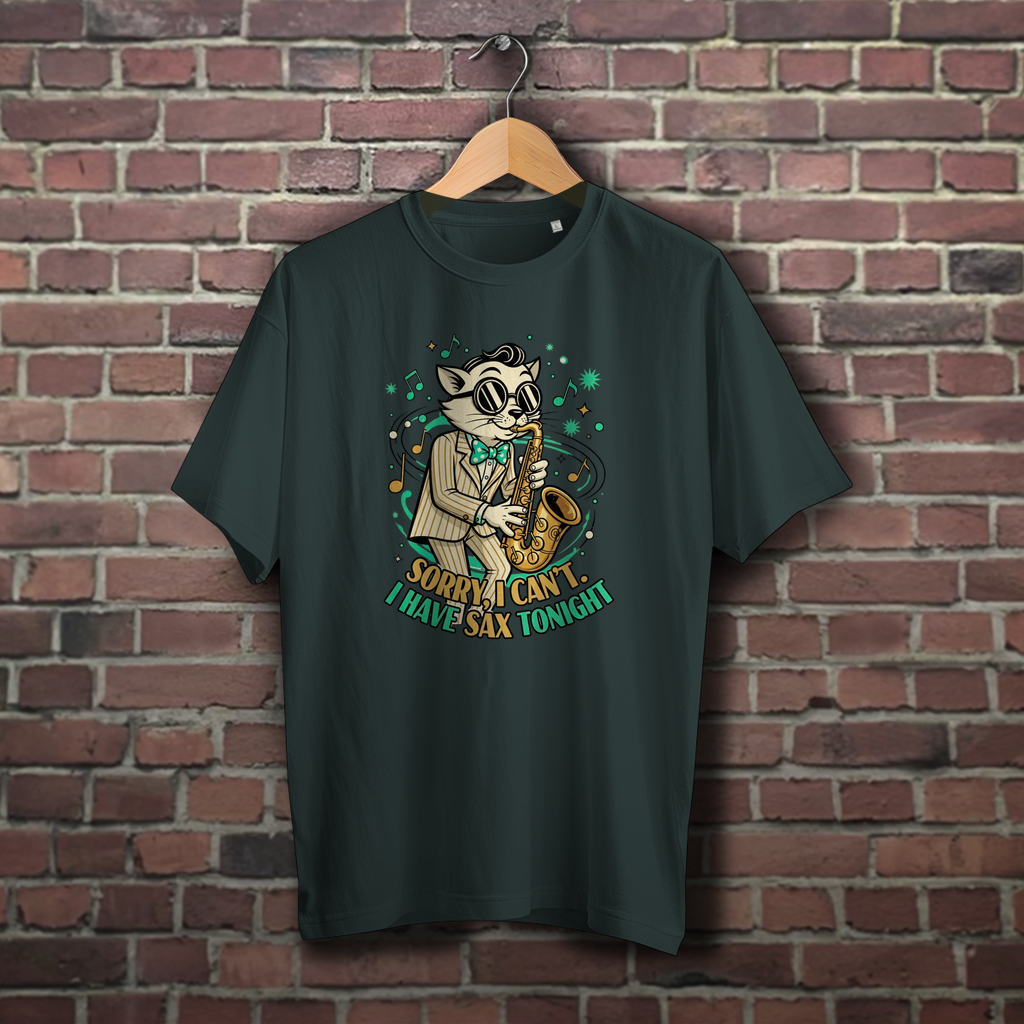 🎷 Sorry, I Can’t – I Have Sax Tonight – Oversize T-Shirt