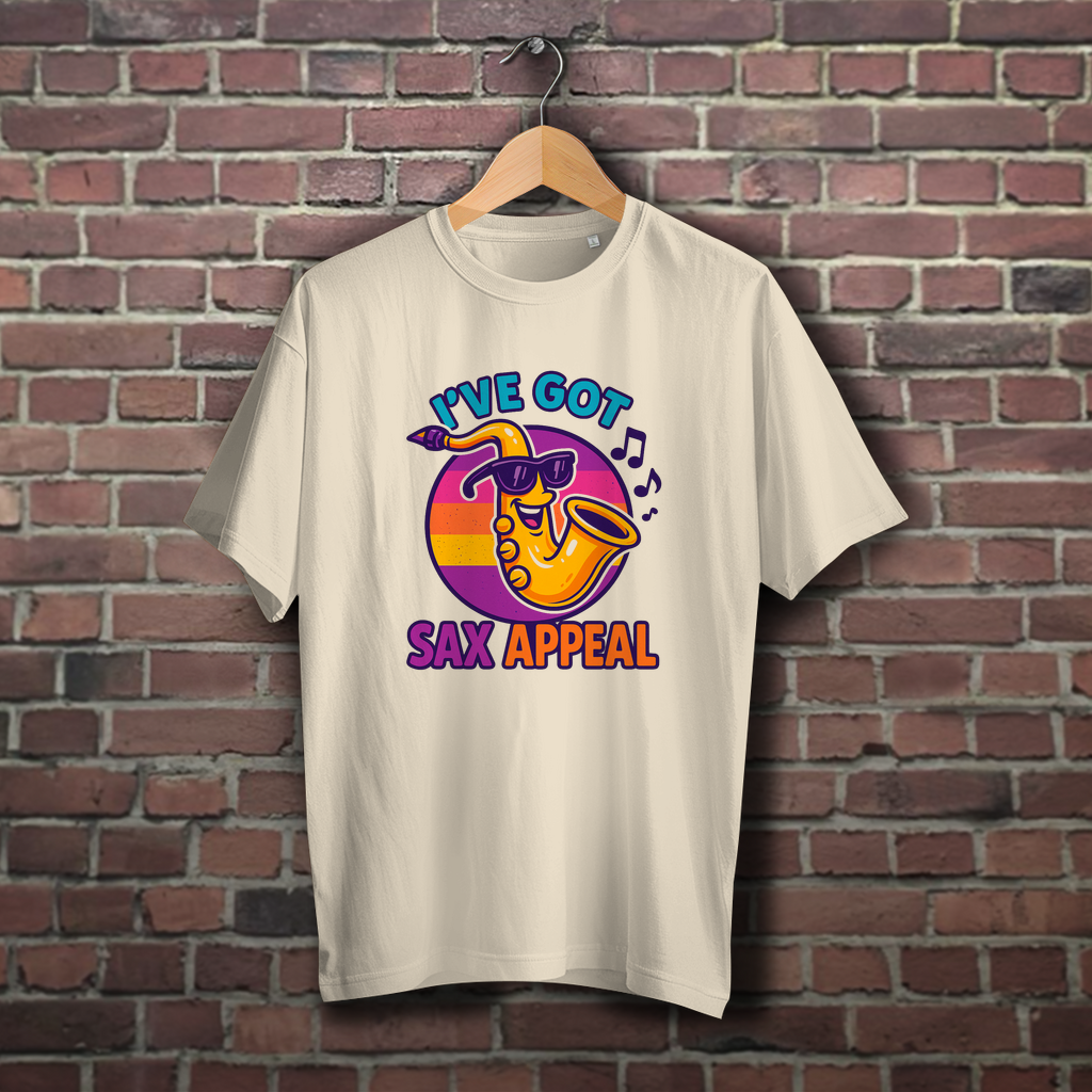 🎶 I’ve Got Sax Appeal – Oversize T-Shirt