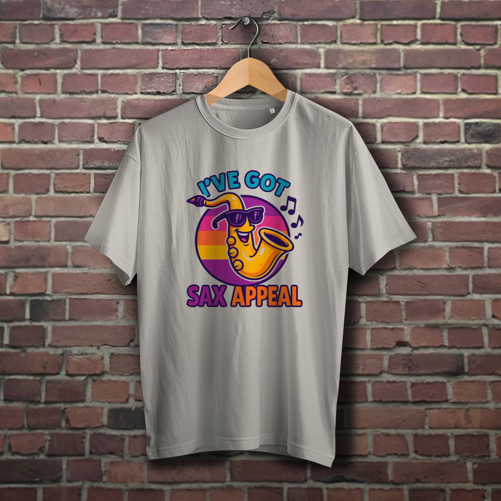 🎶 I’ve Got Sax Appeal – Oversize T-Shirt