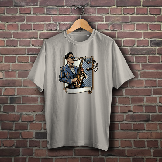 🎷 Sax Vibes – Oversize T-Shirt