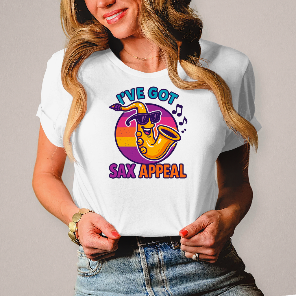 🎶 I’ve Got Sax Appeal – Damen T-Shirt