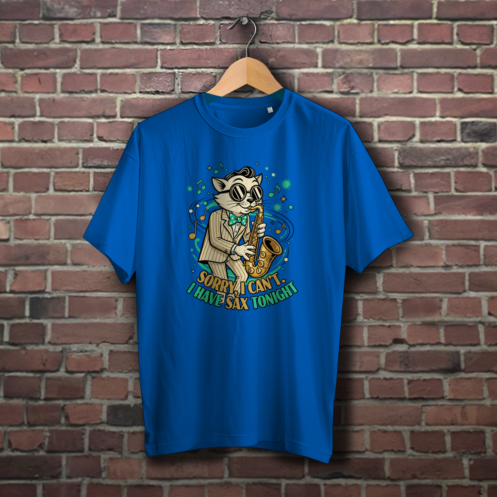 🎷 Sorry, I Can’t – I Have Sax Tonight – Oversize T-Shirt