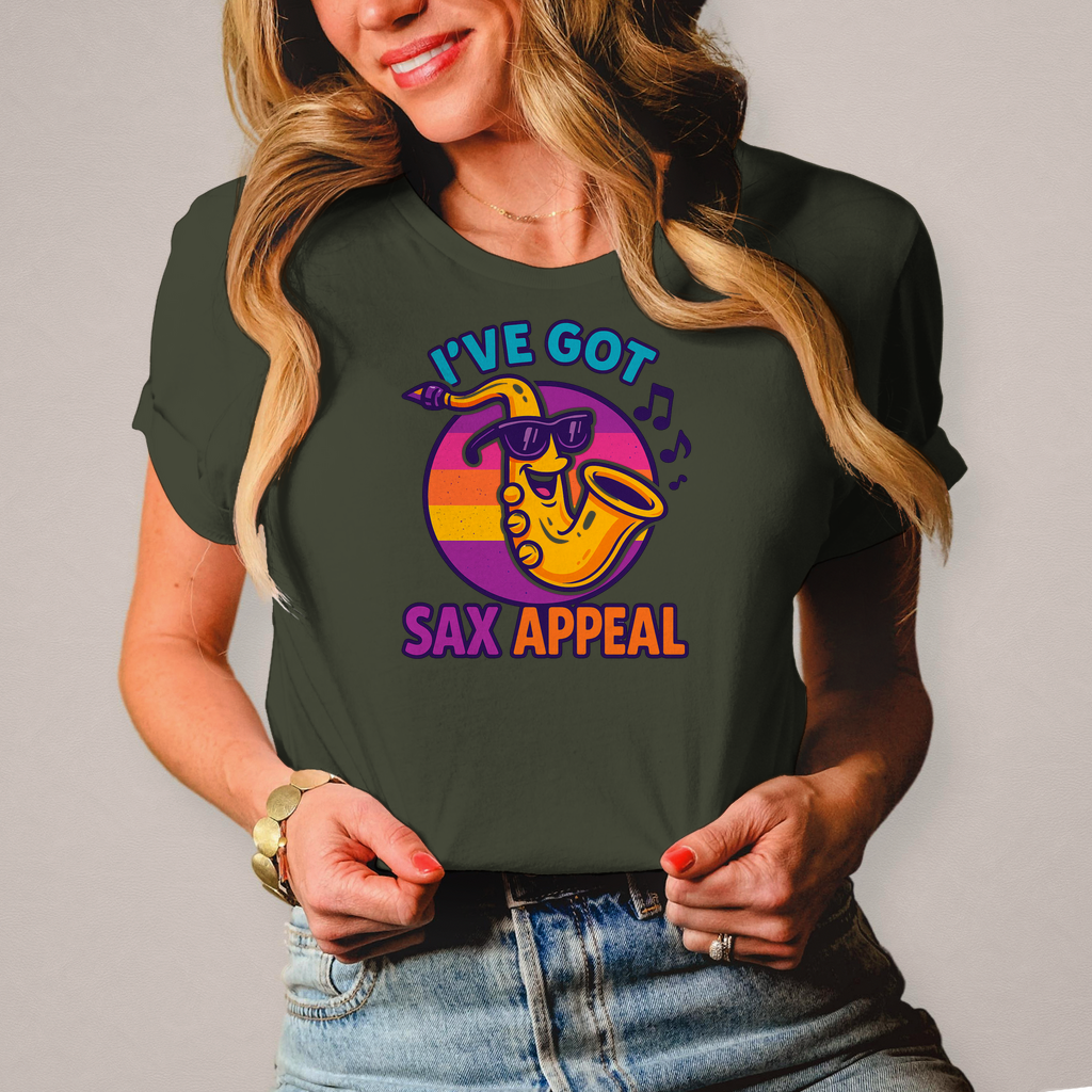 🎶 I’ve Got Sax Appeal – Damen T-Shirt