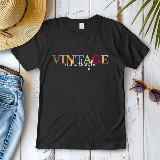 Damen T-shirt - VINTAGE – soul with style