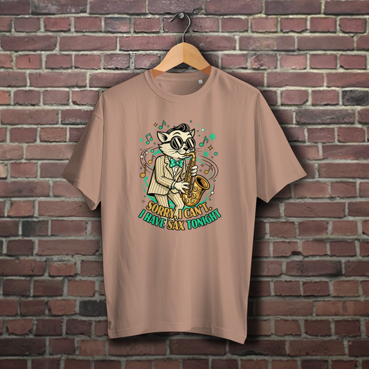 🎷 Sorry, I Can’t – I Have Sax Tonight – Oversize T-Shirt