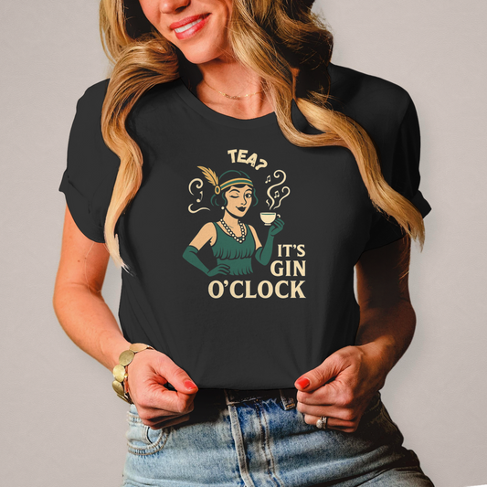 🍸 Tea? It’s Gin O’Clock – Damen T-Shirt