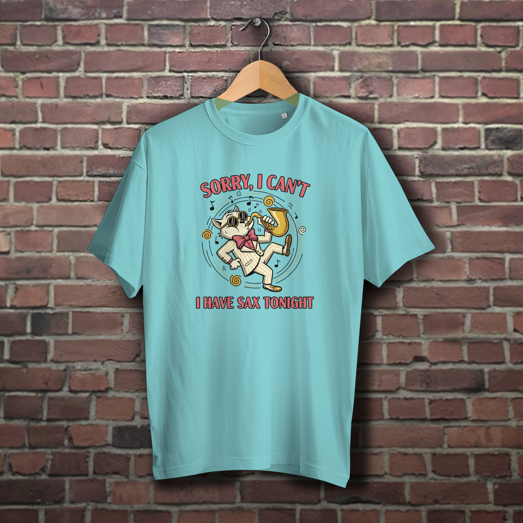 🎷 Sorry, I Can’t – I Have Sax Tonight – Oversize T-Shirt