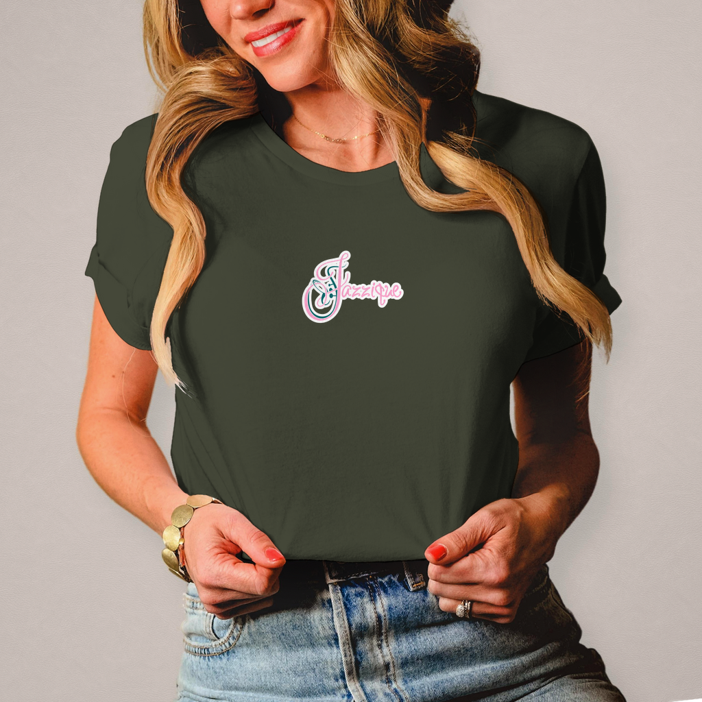 Damen T-Shirt "Jazzique" - Logo